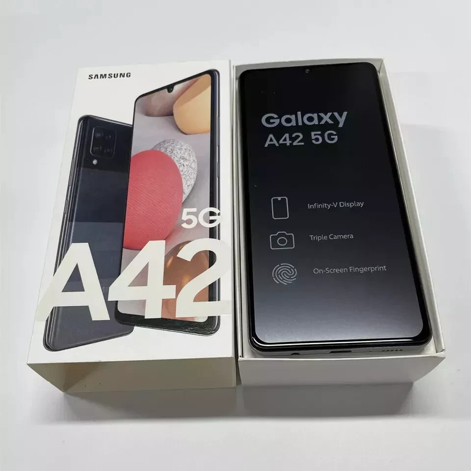 Samsung Galaxy A42 5G SM-A426U 128GB+4GB Unlocked Android Smartphone New Sealed