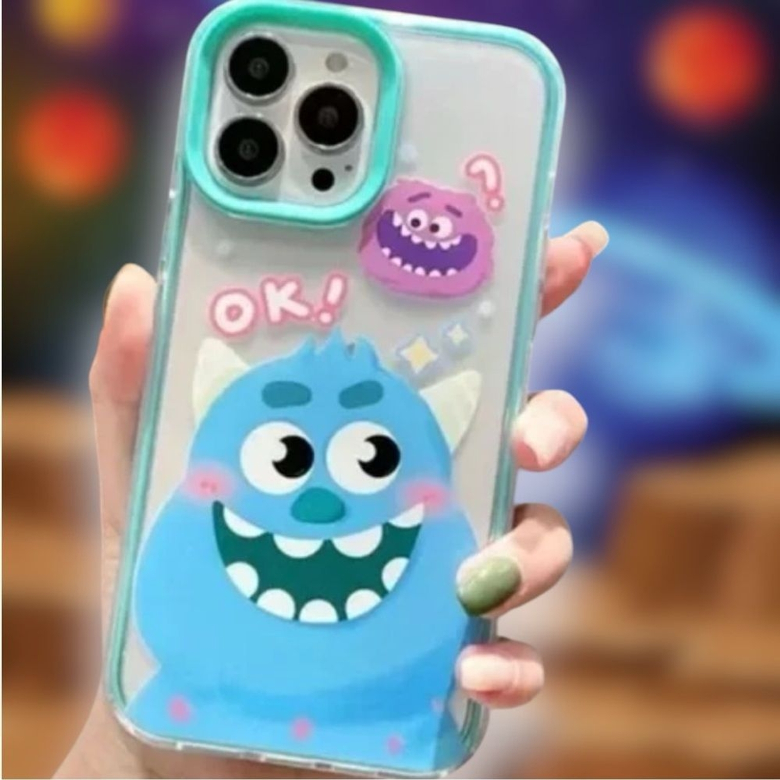 Monster cartoon iPhone 11 case cover protector silicone Apple cell cartoon new