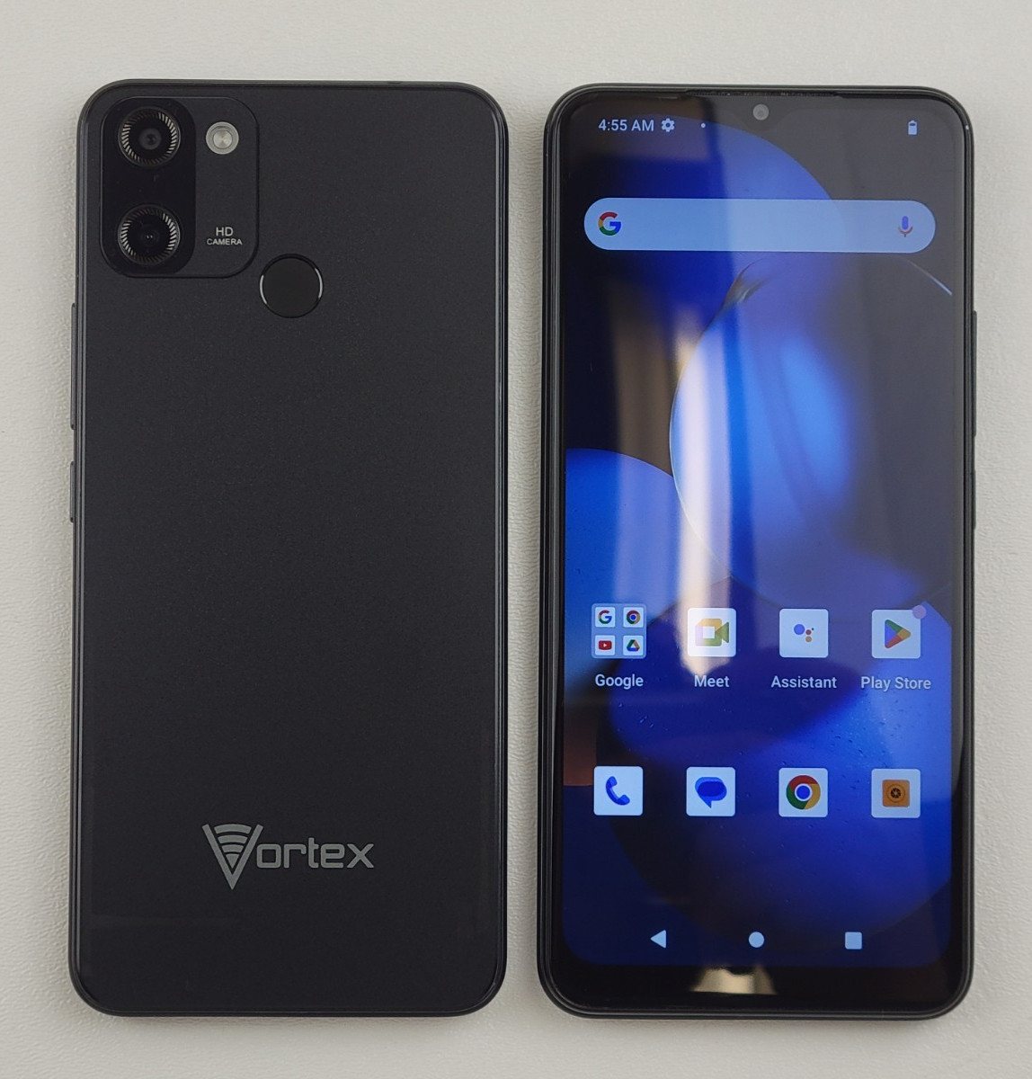 (USED) Vortex Cellular HD65 Plus – 64GB – Black (CARRIER UNKNOWN) Smartphone