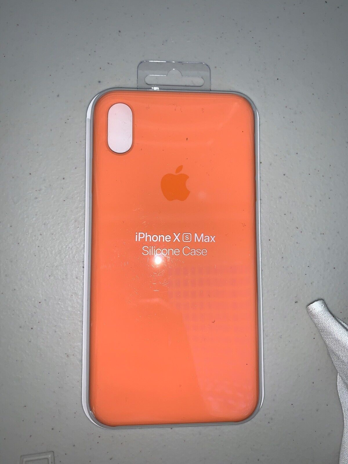 GENUINE Apple Papaya iPhone XS Max case (orange Apple iPhone case)