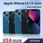 New Apple iPhone 13/13 Mini 5G 128/256GB A2481 A2482 Factory Unlocked All Colors