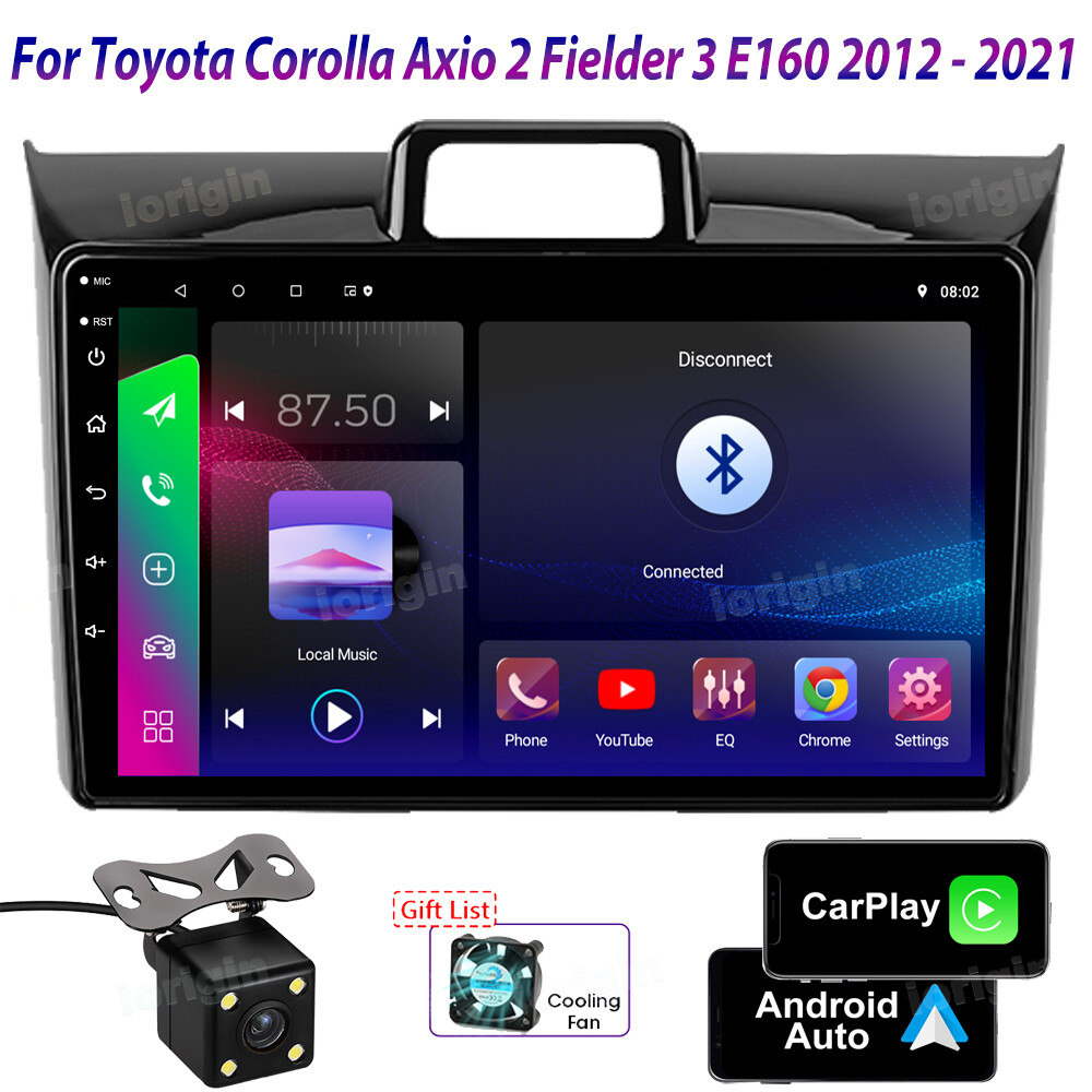 Apple carplay For Toyota Corolla Axio 2 Fielder 3 E160 2012 – 2021 car stereo