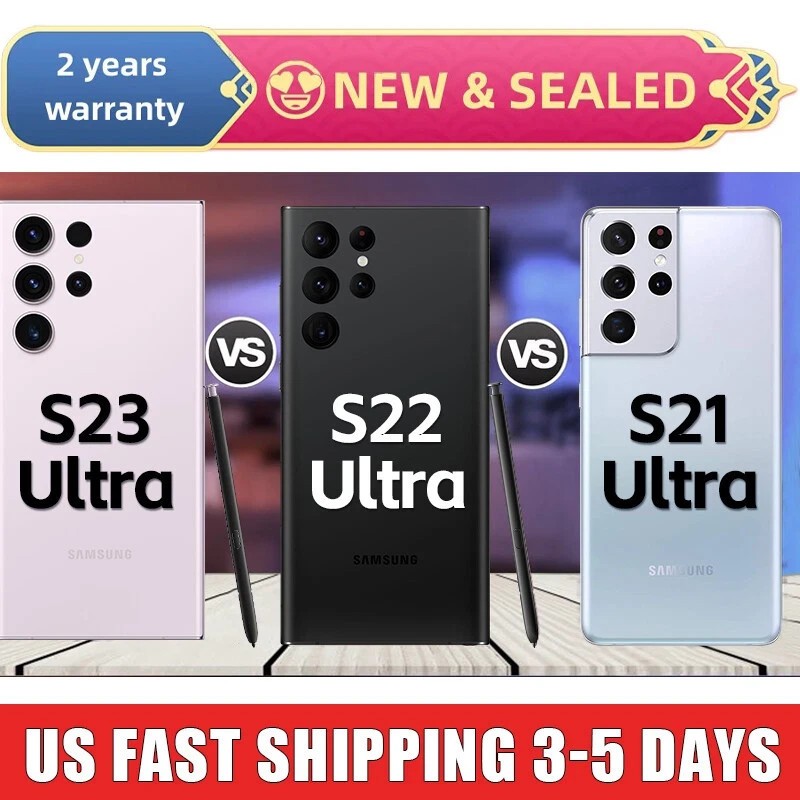 NEW SAMSUNG GALAXY S23 ULTRA 5G/S22 ULTRA 5G GSM CDMA FACTORY UNLOCKED