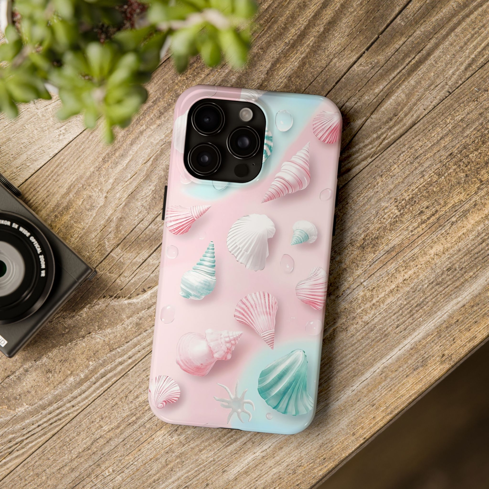 Pink Mint, Tough Phone Cases, Girly Cover, Protective Smartphone Accessories