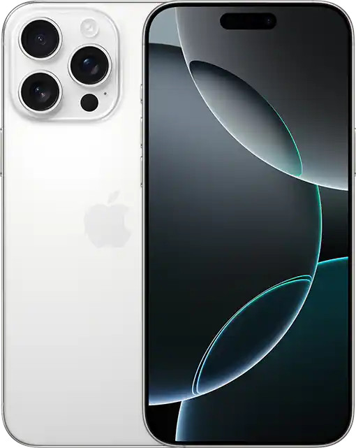 Apple iPhone 16 Pro Max A3084 Unlocked 256GB White Titanium – Very Good