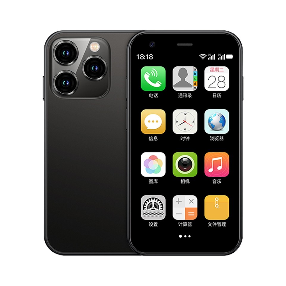 Mini Smartphone for Kids, Unlocked, 2GB+16GB, 3.0″ HD Touch Screen Small