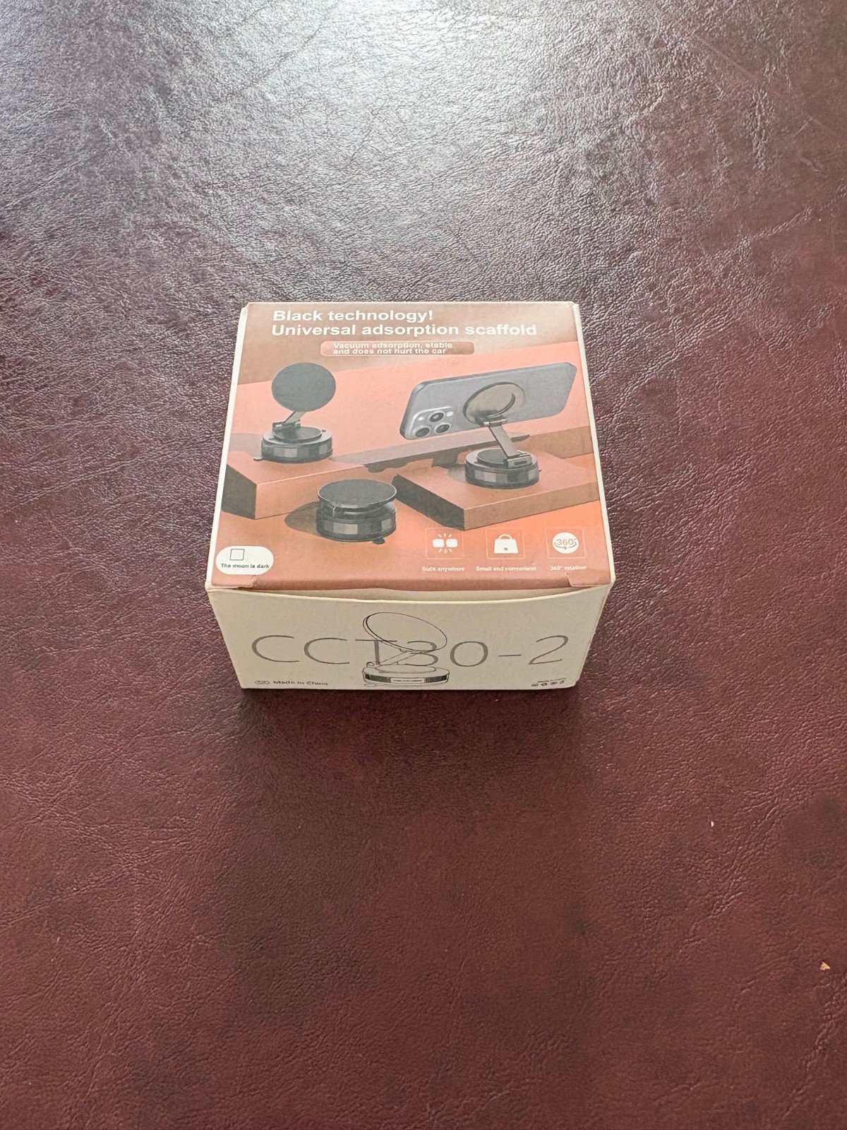 360° Vacuum Magnetic Phone Holder Strong Suction Cup Car Stand Foldable Mount