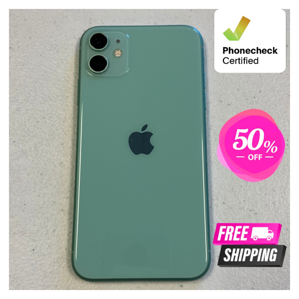 Apple iPhone 11 64GB Unlocked – Very Good Condition (Black, White, Red)