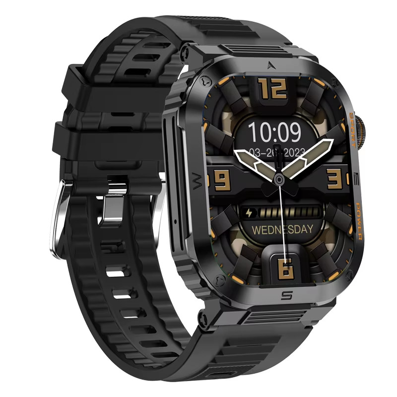 New 2.01”HD Screen Smart Watches Bluetooth Call 400Mah Sports Waterproof Heart R