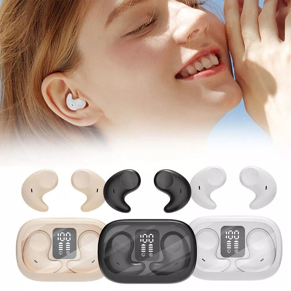 Bluetooth Earbuds Headset TWS 5.3 Wireless Earphones Invisible for All Phone