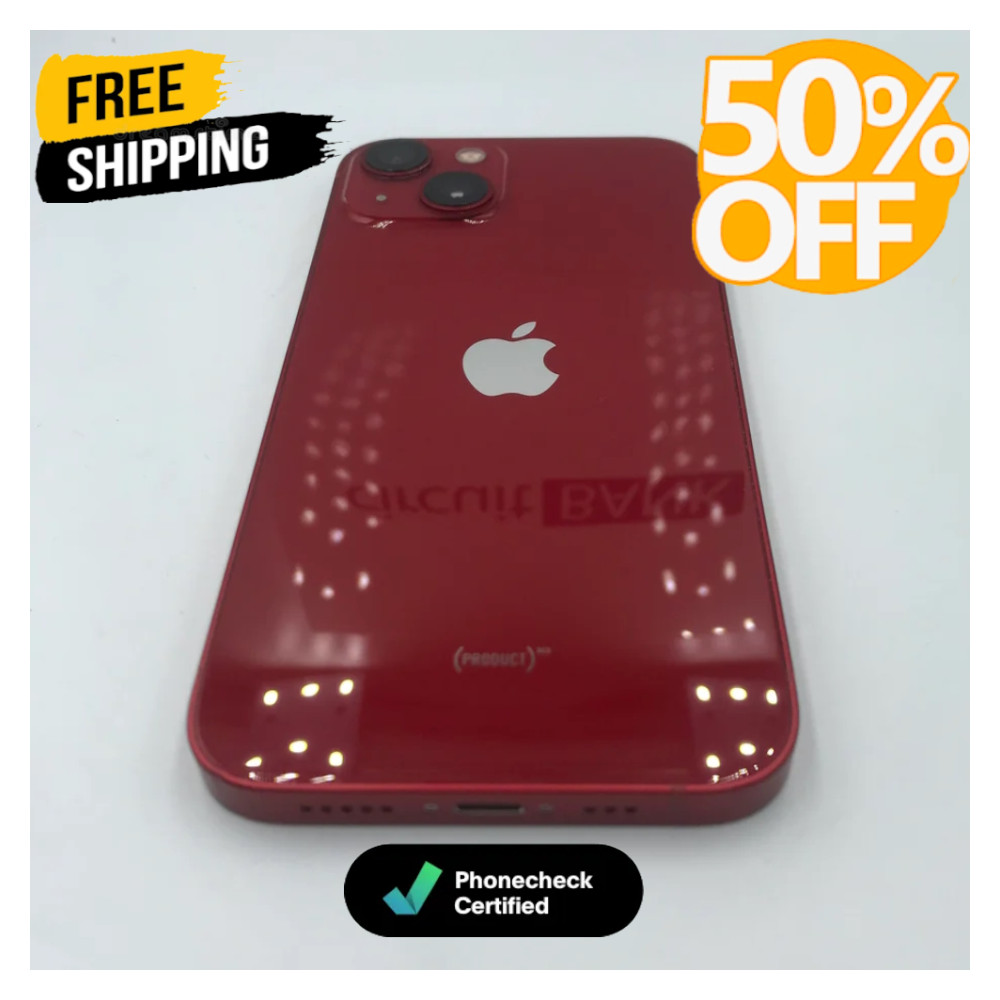 Apple iPhone 13 128GB 256GB Unlocked iOS Green | Red Verizon Very Good 5G