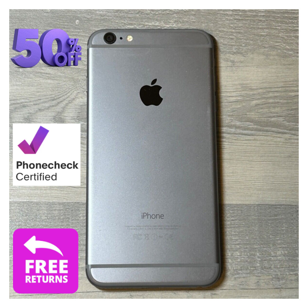 Unlocked Apple iPhone 6 Plus 16GB/64GB – Silver, Gold, Space Gray – 4G LTE
