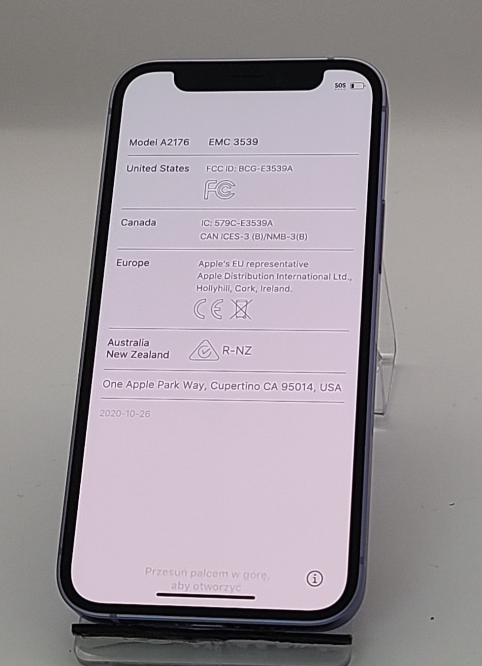 Apple iPhone 12 mini – 64 GB – Purple (AT&T)~60695
