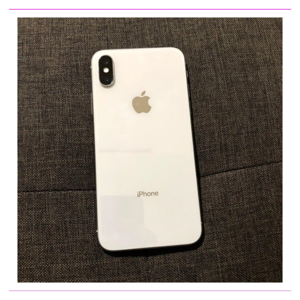 Apple iPhone X white 64GB Unlocked – Excellent Condition Read Description