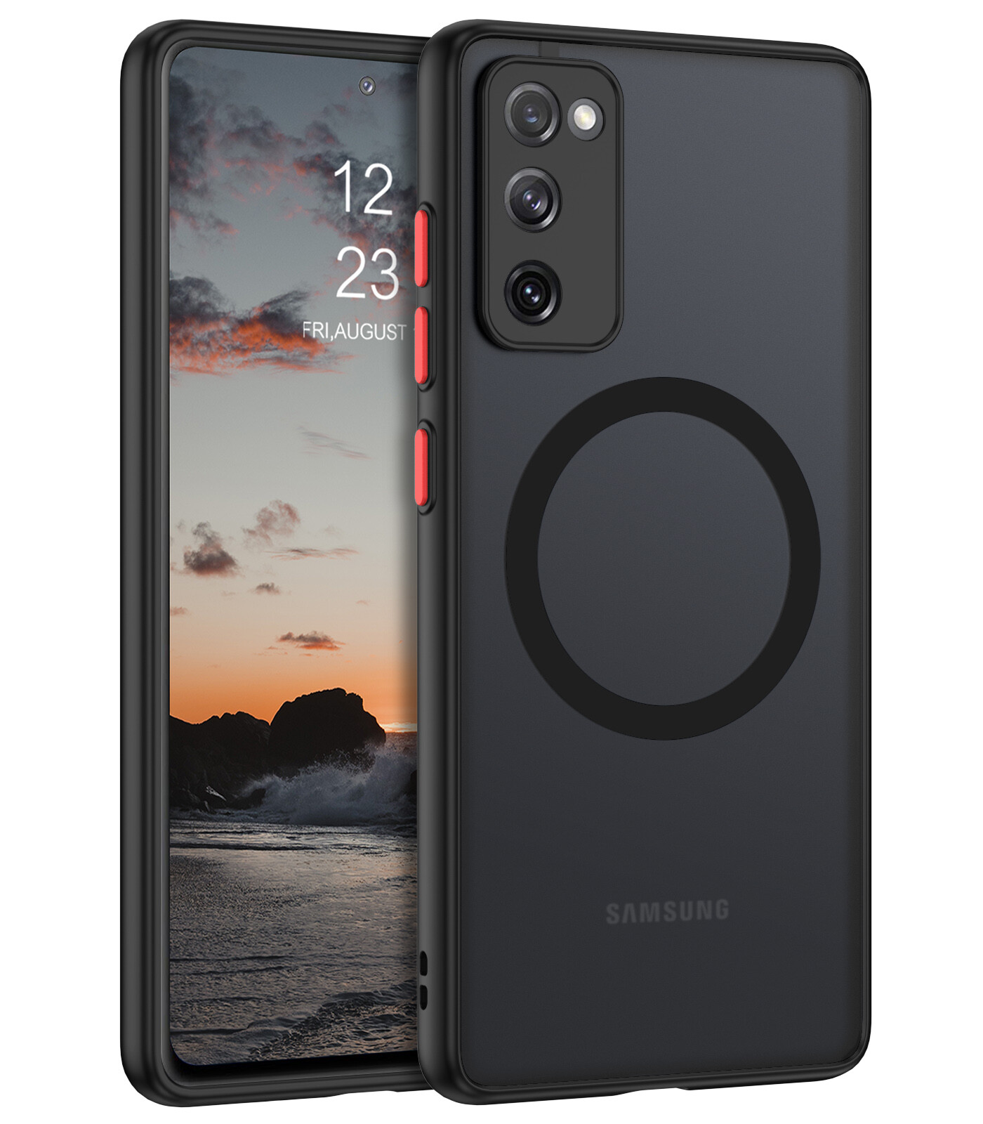 For Samsung Galaxy S20 FE 4G 5G Case MagSafe Magnetic Shockproof Slim Cover