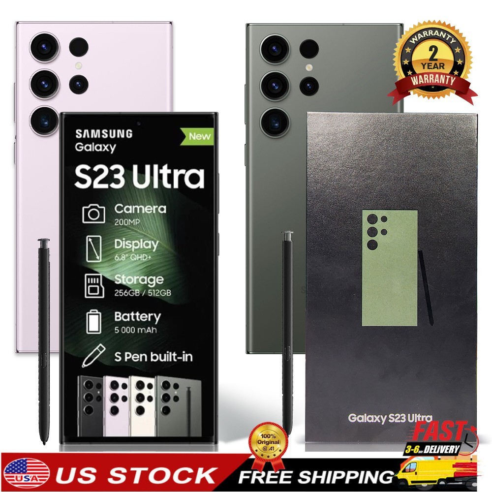 NEW SEALEDSAMSUNG GALAXY S23 ULTRA 5G UNLOCKED 1T/512GB/256G 2 YEAR WARRANTY