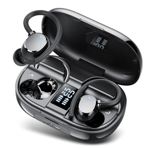 Ear Buds Wireless Bluetooth Earbuds Sport 2025 New Bluetooth 5.3 Dream Black