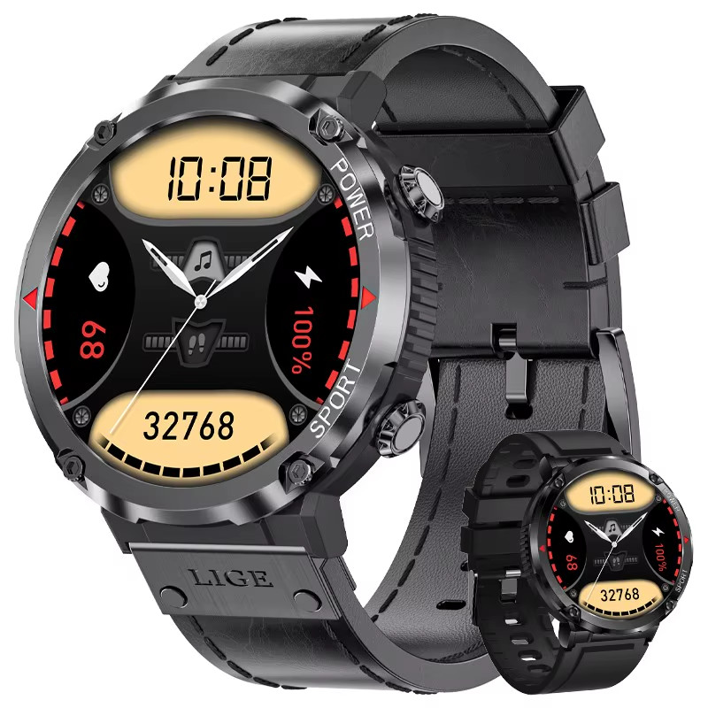 2023 Smart Watch Men 1.6 Inch IPS Display Long Standby Sports Watches HD Voice C