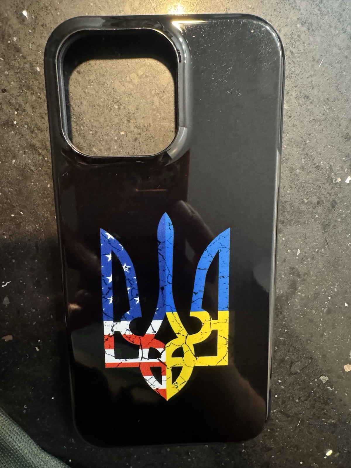 iPhone Case – Ukrainian Trident Design 🇺🇦🇺🇸 16 pro max Case para iPhone –