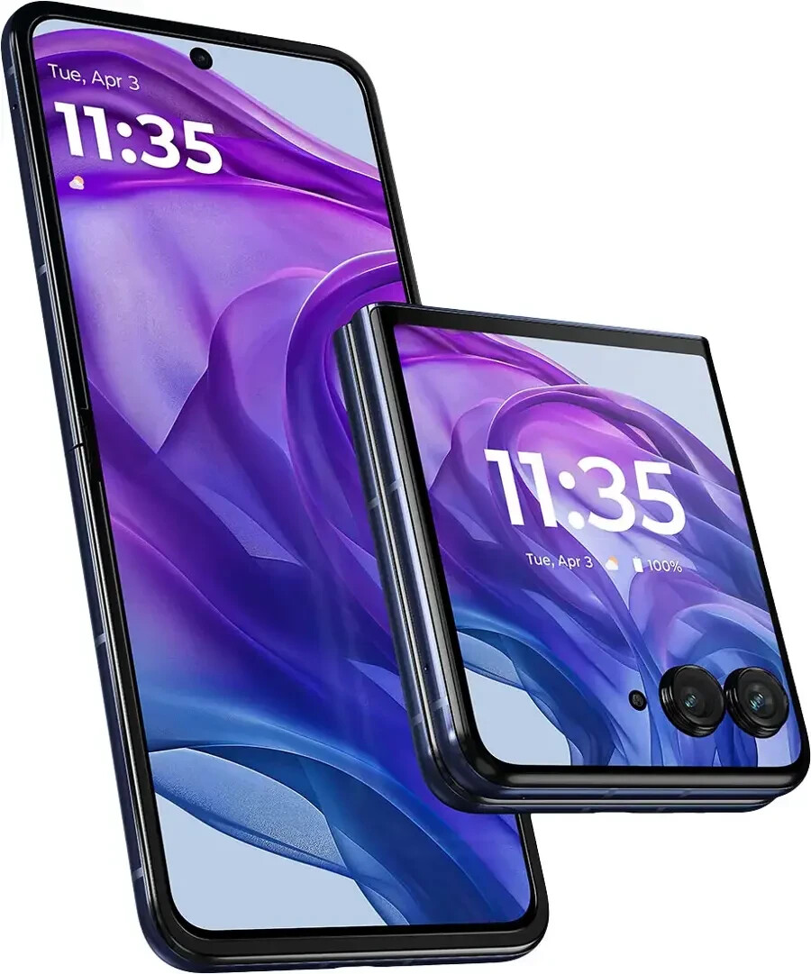 Motorola Moto Razr+ 2024 5G 256GB Unlocked 6.9″ 64MP Midnight Blue XT2451