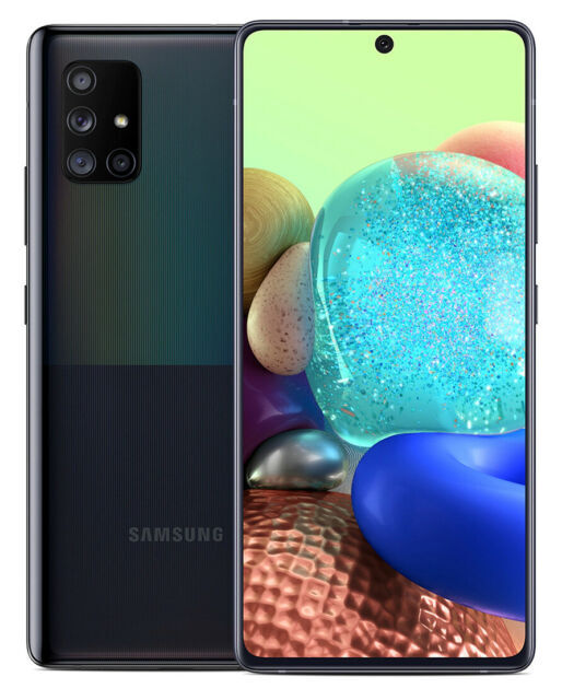 Samsung Galaxy A71 SM-A716 128GB Black (GSM Unlocked) – Image Burn
