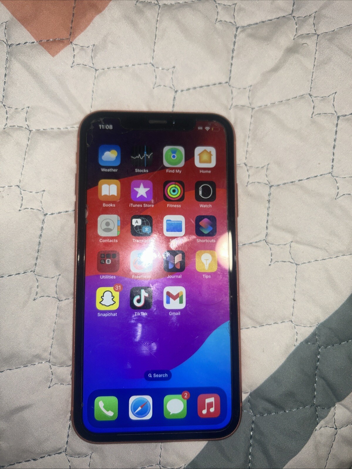 iPhone XR with TicTok Installed!!! Phone Works Perfectly Fine…