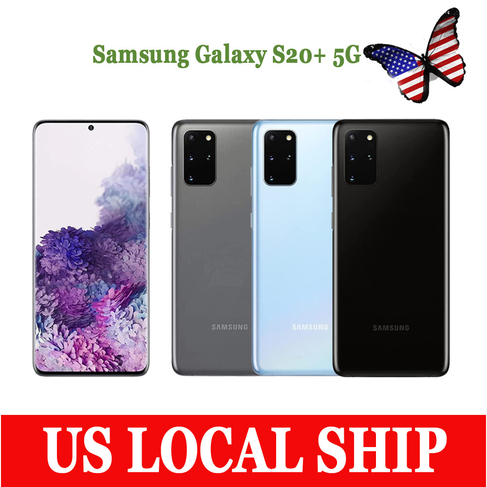 NEW-Sealed Samsung Galaxy S20+ PLUS 5G G986U 128GB 6.7″ GSM+CDMA Fully Unlocked