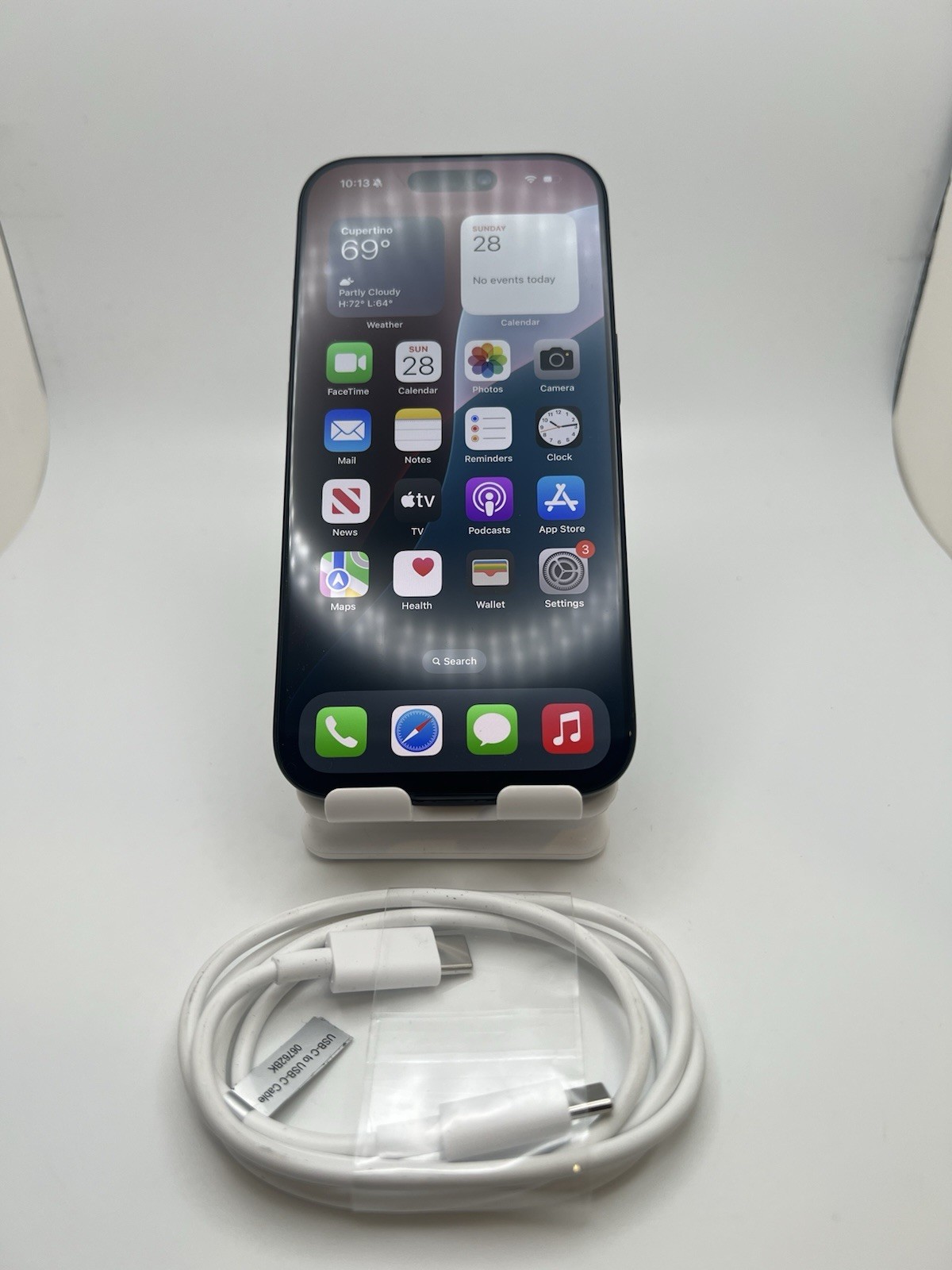 Apple iPhone 16 Pro – Black – 128GB – AT&T – Check ESN