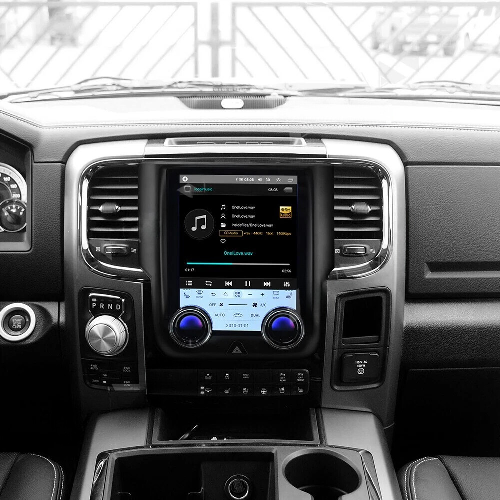 9.7” Car Stereo Radio Android Navi 8+256GB For 13-18 Dodge Ram 1500 2500 3500