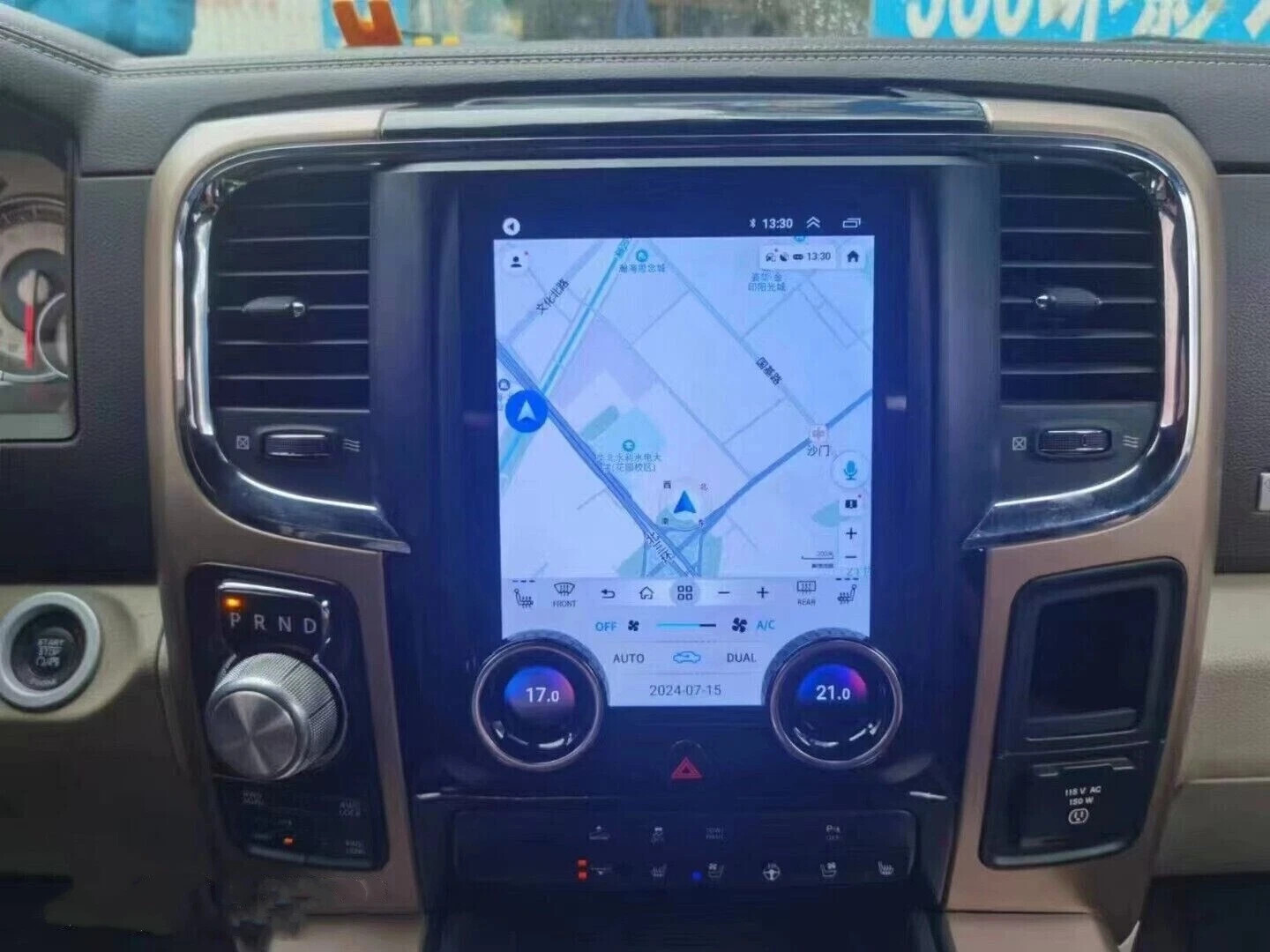 9.7” Car Radio GPS Navi Android 2+32GB For 2013-2018 Dodge Ram 1500 2500 3500