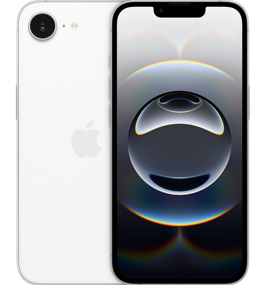 Apple iPhone 16e 128GB White (Unlocked) – Open Box