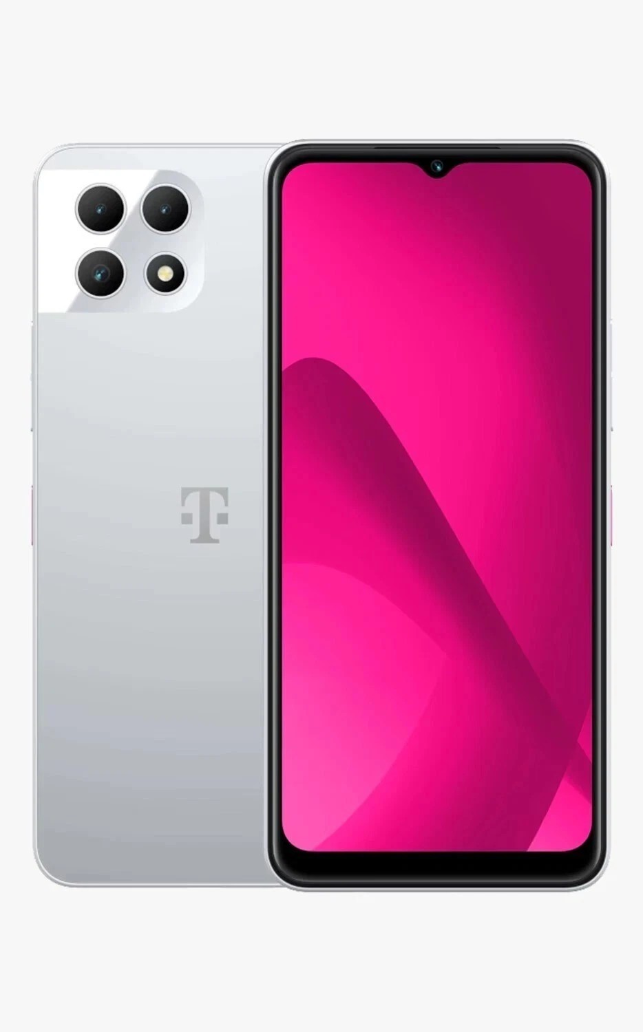 T-Mobile Revvl 7 5G TMRV075G 128GB 6GB Unlocked White Excellent Condition