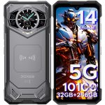 DOOGEE S200 Dual 5G Rugged Smartphone Android 14 32GB+256GB 10100mAh Phone 100MP