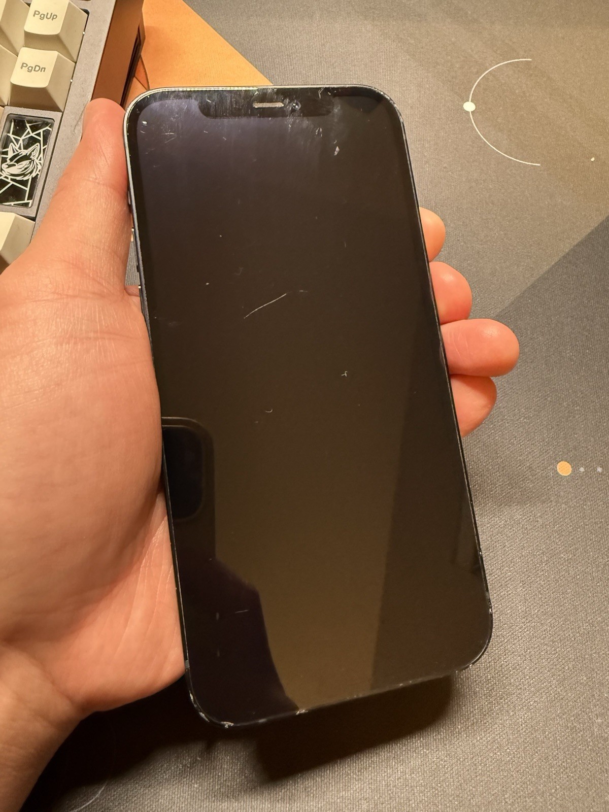 Apple iPhone 12 64GB Blue MGF73LL/A Factory Unlocked 2020 Model 80% Battery