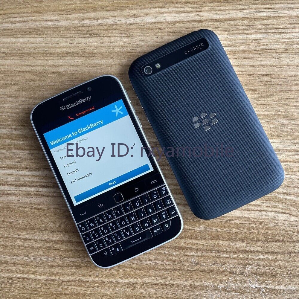 New Sealed–BlackBerry Classic Q20 16GB+2GB RAM Unlocked LTE Qwerty Keyboard