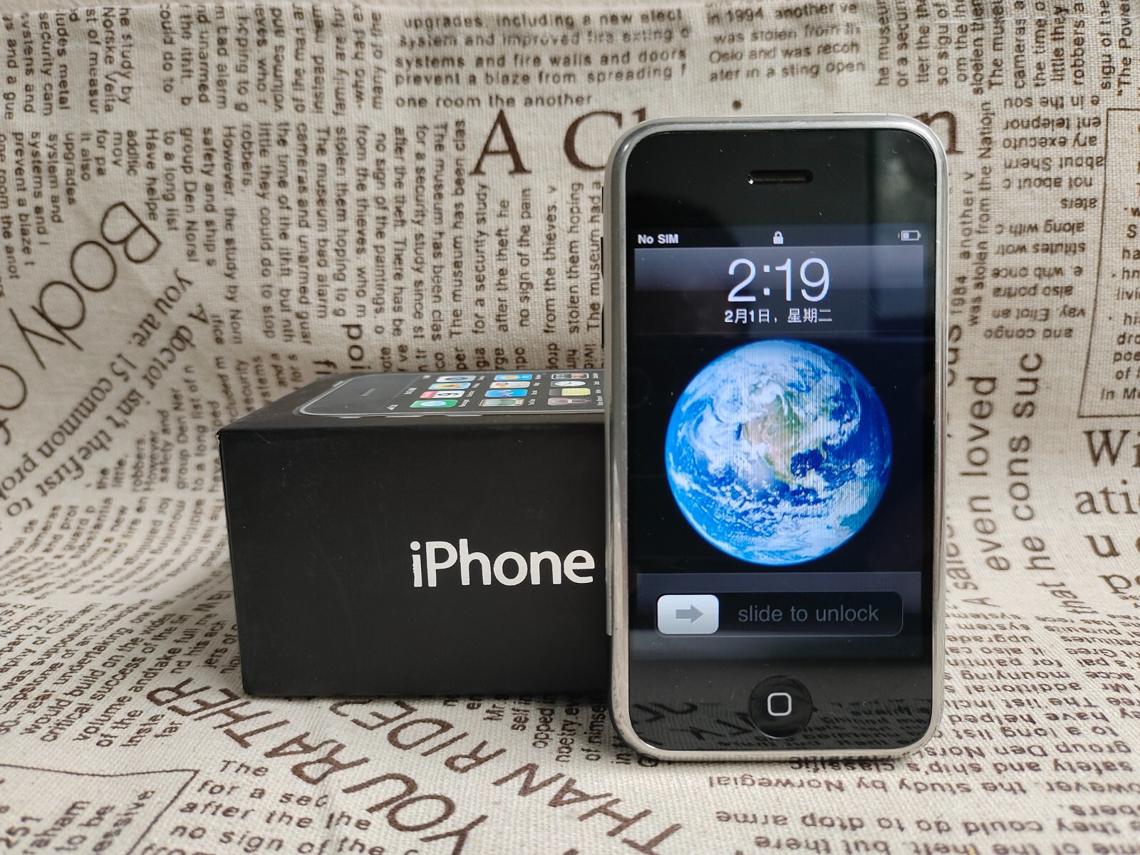 Apple iphone 1st Generation 4/8/16GB Unlocked iphone 2G A1203 Rare ios 1.0&1.1.4