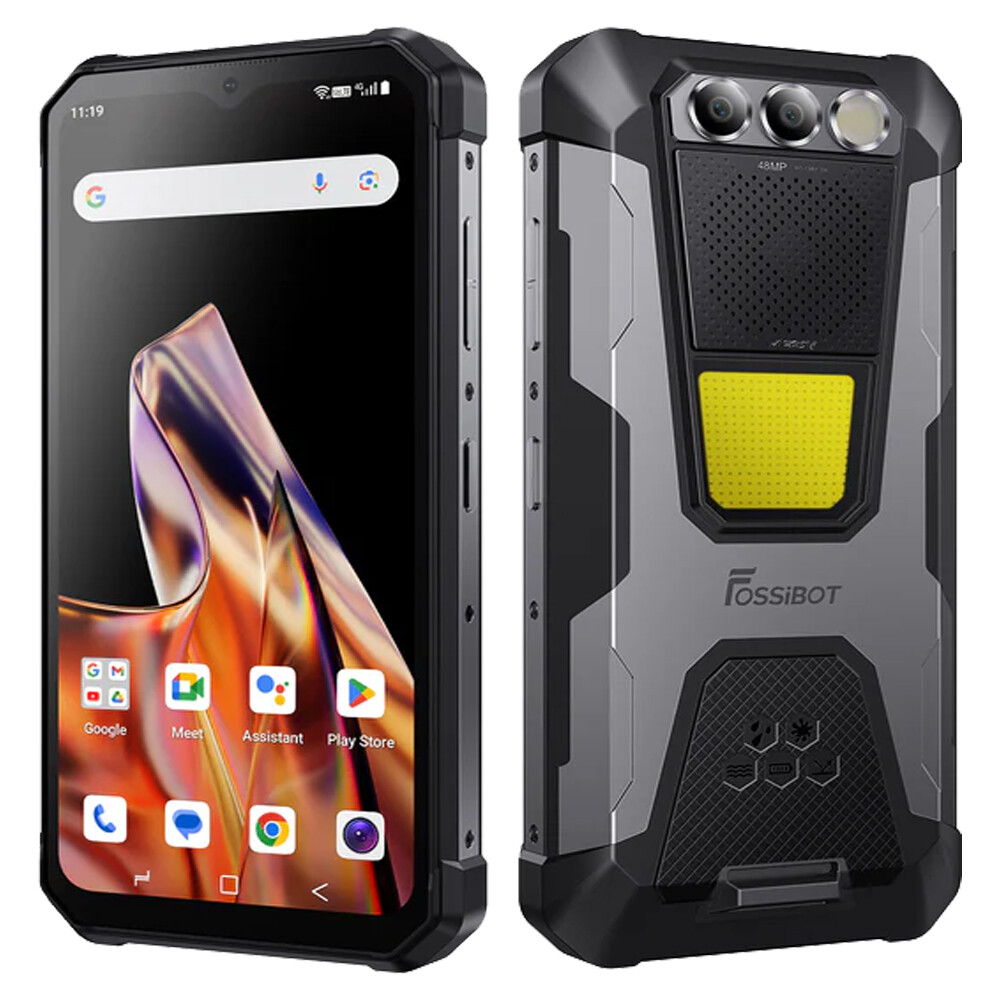 FOSSIBOT F106Pro Rugged Smartphone Unlocked 15GB+256GB Android 14 6.58″ 12000mAh