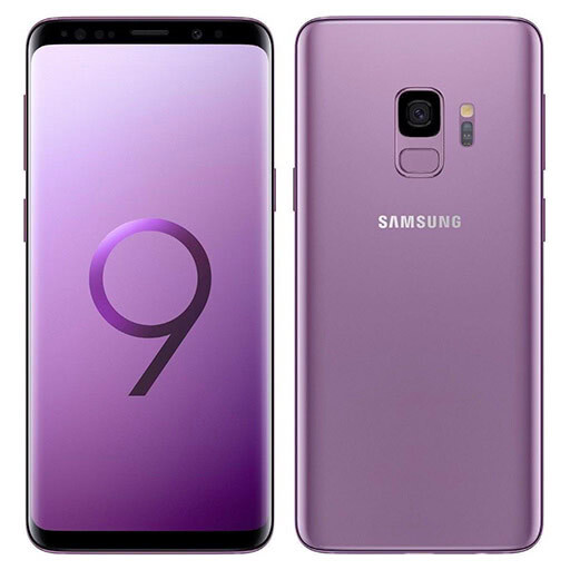 Samsung Galaxy S9 SM-G960U Unlocked 64GB Lilac Purple C Medium Burn
