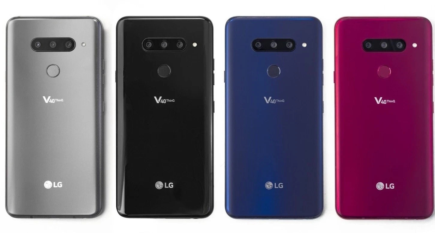 LG V40 ThinQ 64GB V405 Unlocked Smartphone