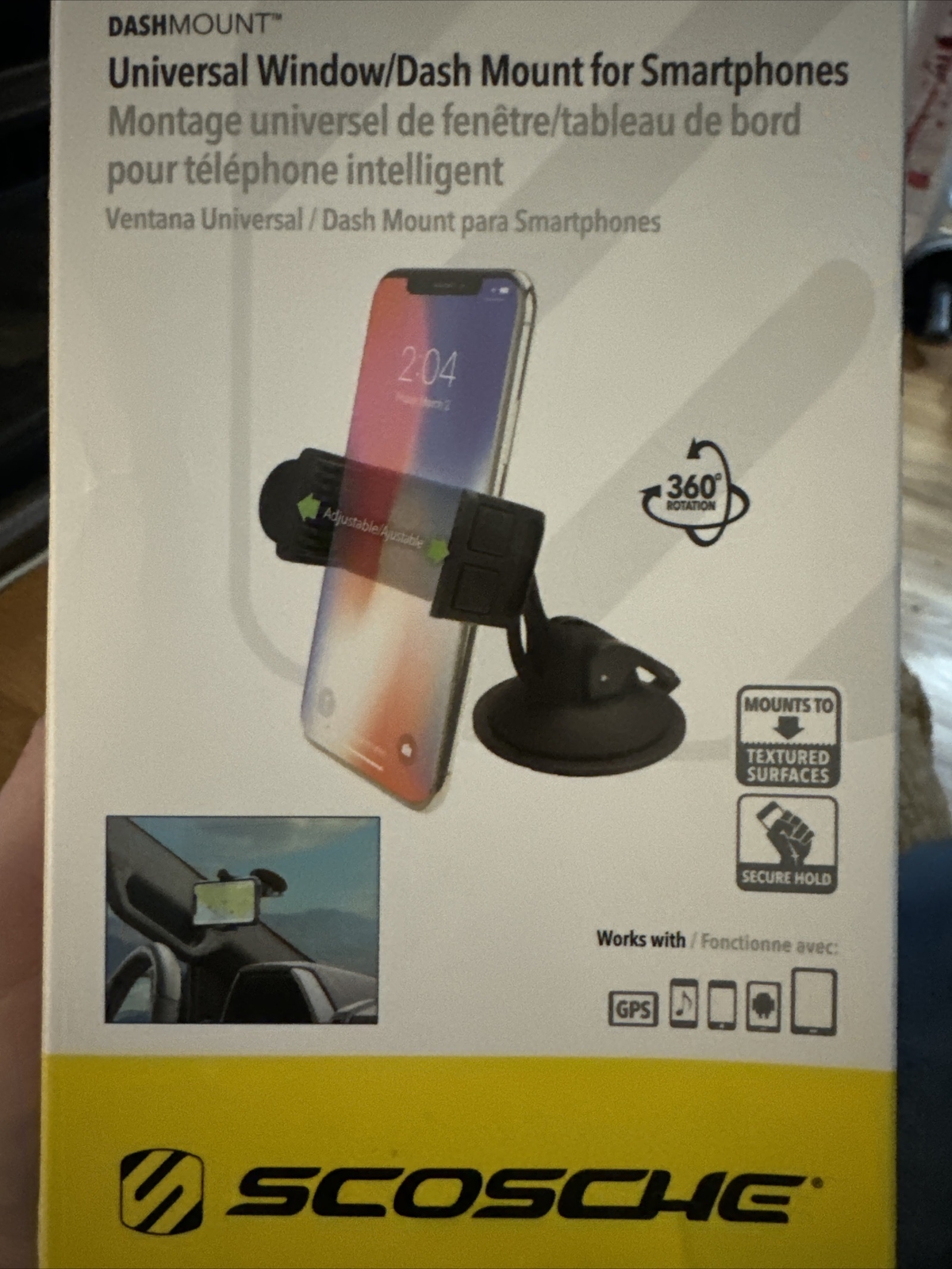 Scosche Universal Window/Dash Mount for Smartphones