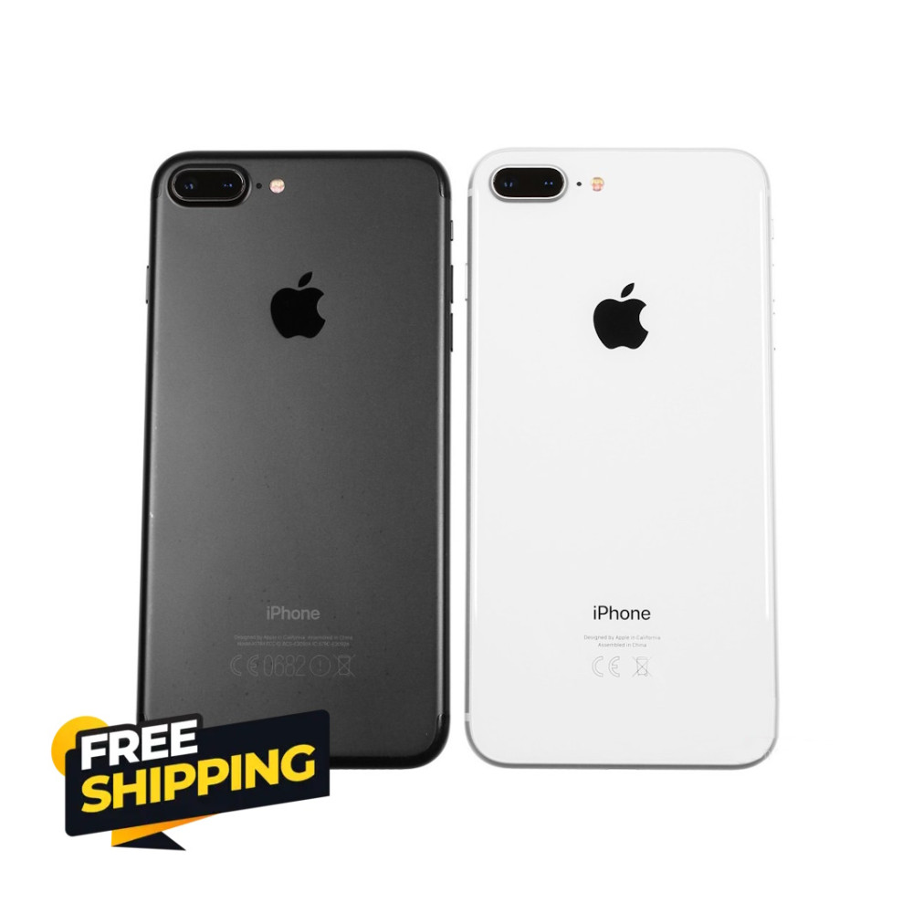 Apple iPhone 8 Plus Unlocked AT&T T-Mobile Verizon SmartPhone 64GB Silver Gray