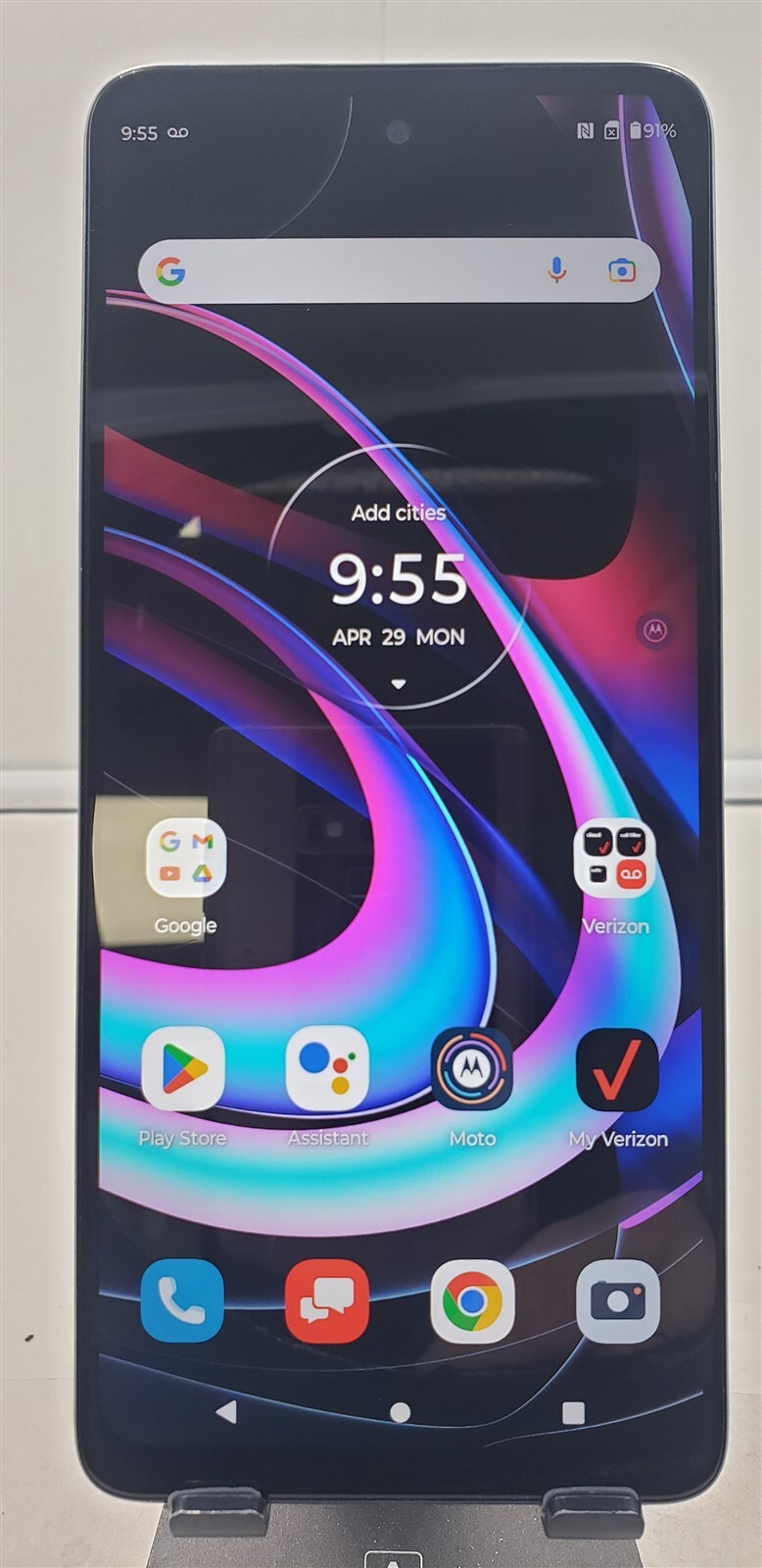 Motorola Moto Edge 5G 256GB Blue XT2141-1 (Unlocked) – Fully Functional – DV9316