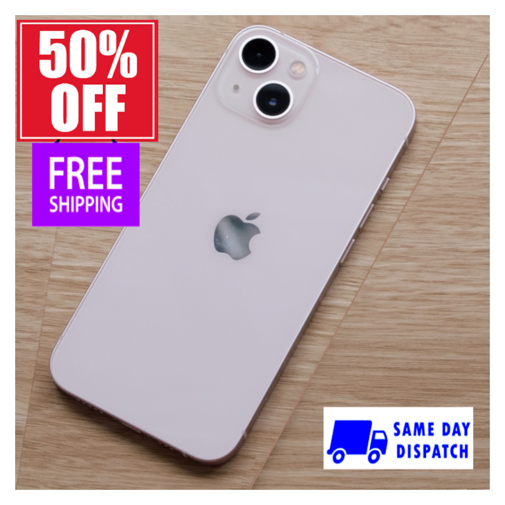 Apple iPhone 13 Unlocked Verizon 128GB Very Good Condition 5G -Blue Pink Red
