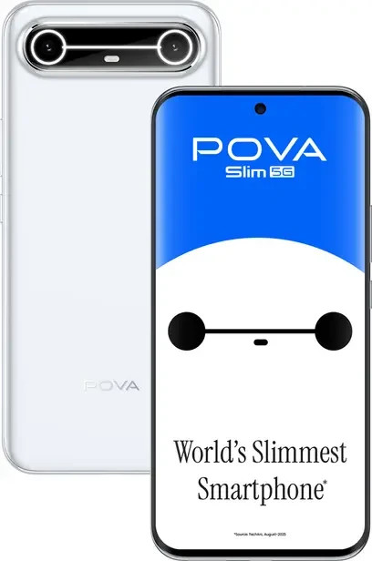 Tecno Pova Slim 5G Factory Unlocked Dual SIM 8GB RAM 128GB ROM-NO TARIFF TO USA