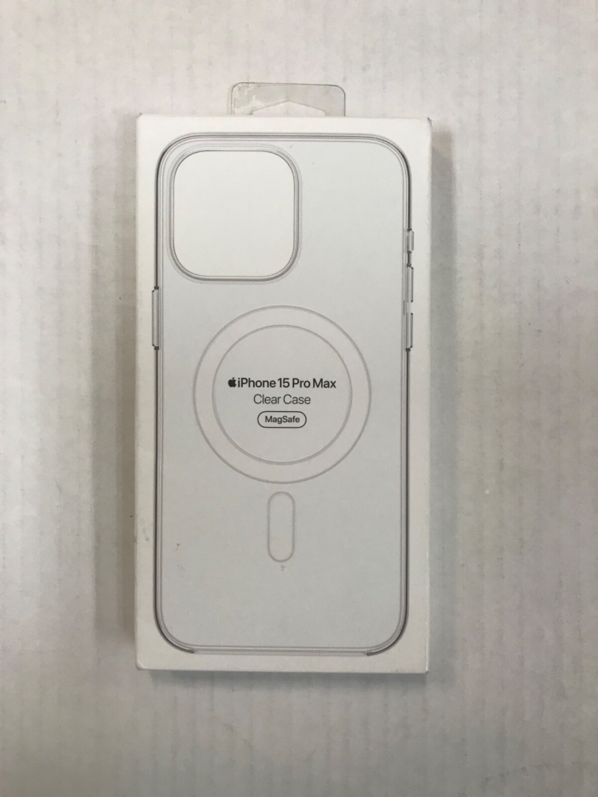 OEM Apple Clear Case with MagSafe for iPhone 15 Pro Max