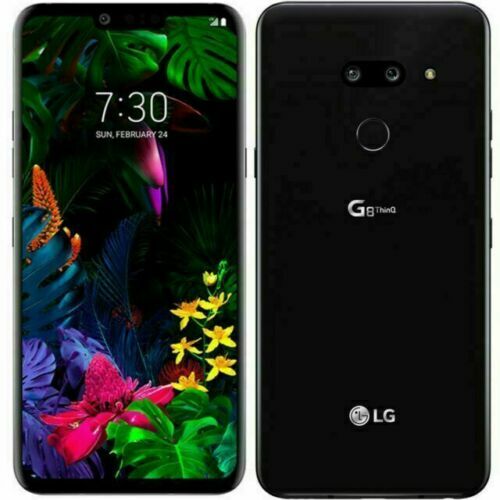 LG G8 ThinQ – 128GB – Black (Verizon & Unlocked) GOOD**