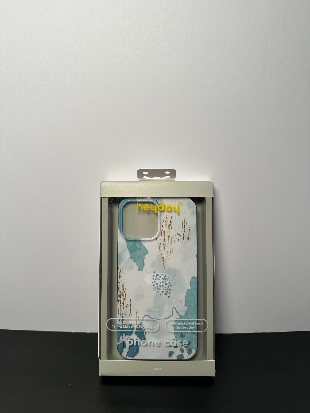 heyday Apple iPhone 12 Pro Max & 13 Pro Max Phone Case – Abstract Floral Blue