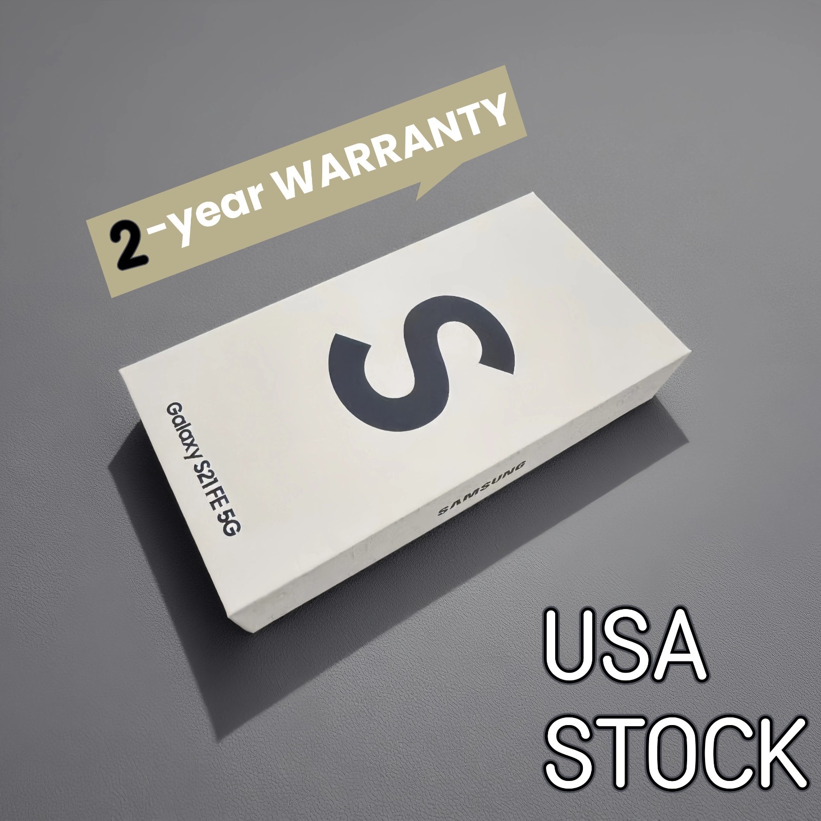 New Samsung Galaxy S21 FE 5G SM-G990U 128GB 100% Unlocked (Graphite) *USA STOCK*