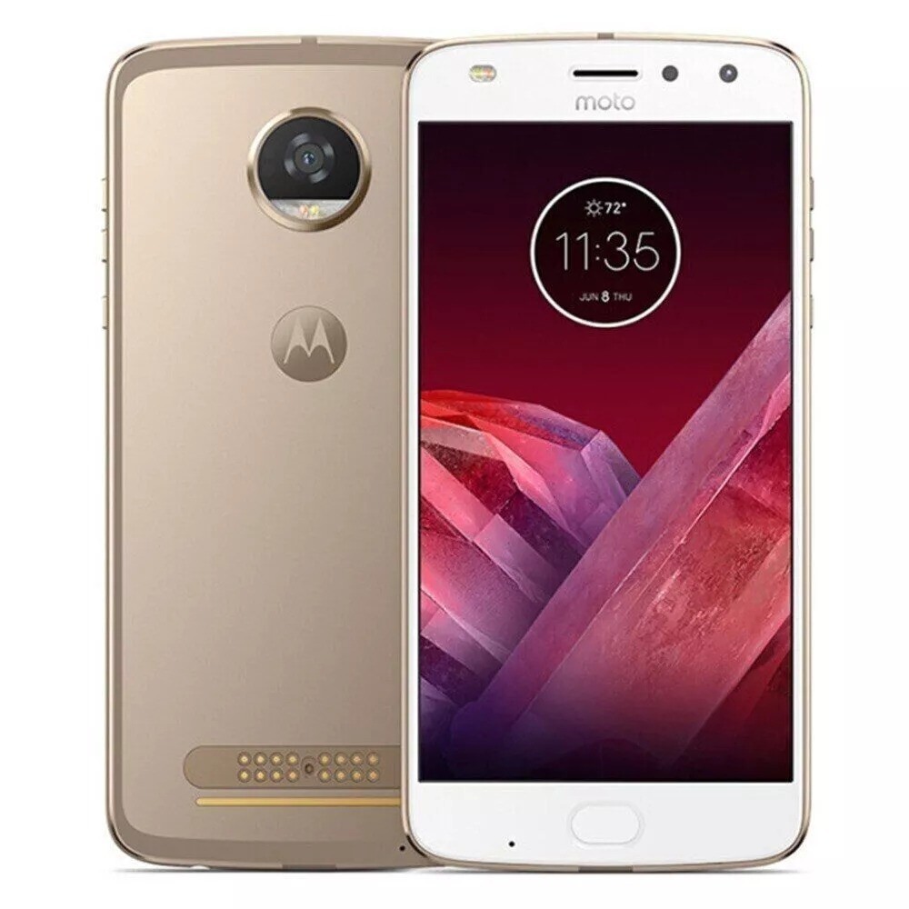 Motorola Moto Z2 Play XT1710-02 32GB White Fine Gold Verizon Locked Smartphone