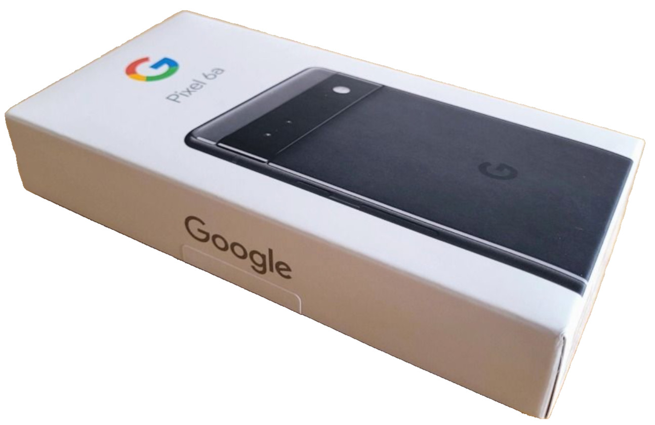 New Sealed Google Pixel 6a 5G 128GB (Charcoal) For Verizon Wireless (GA02998-US)
